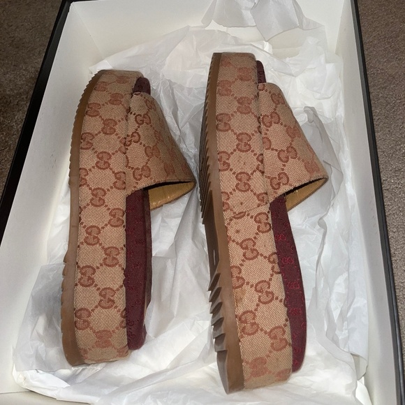 Gucci platform sandals - Picture 1 of 7